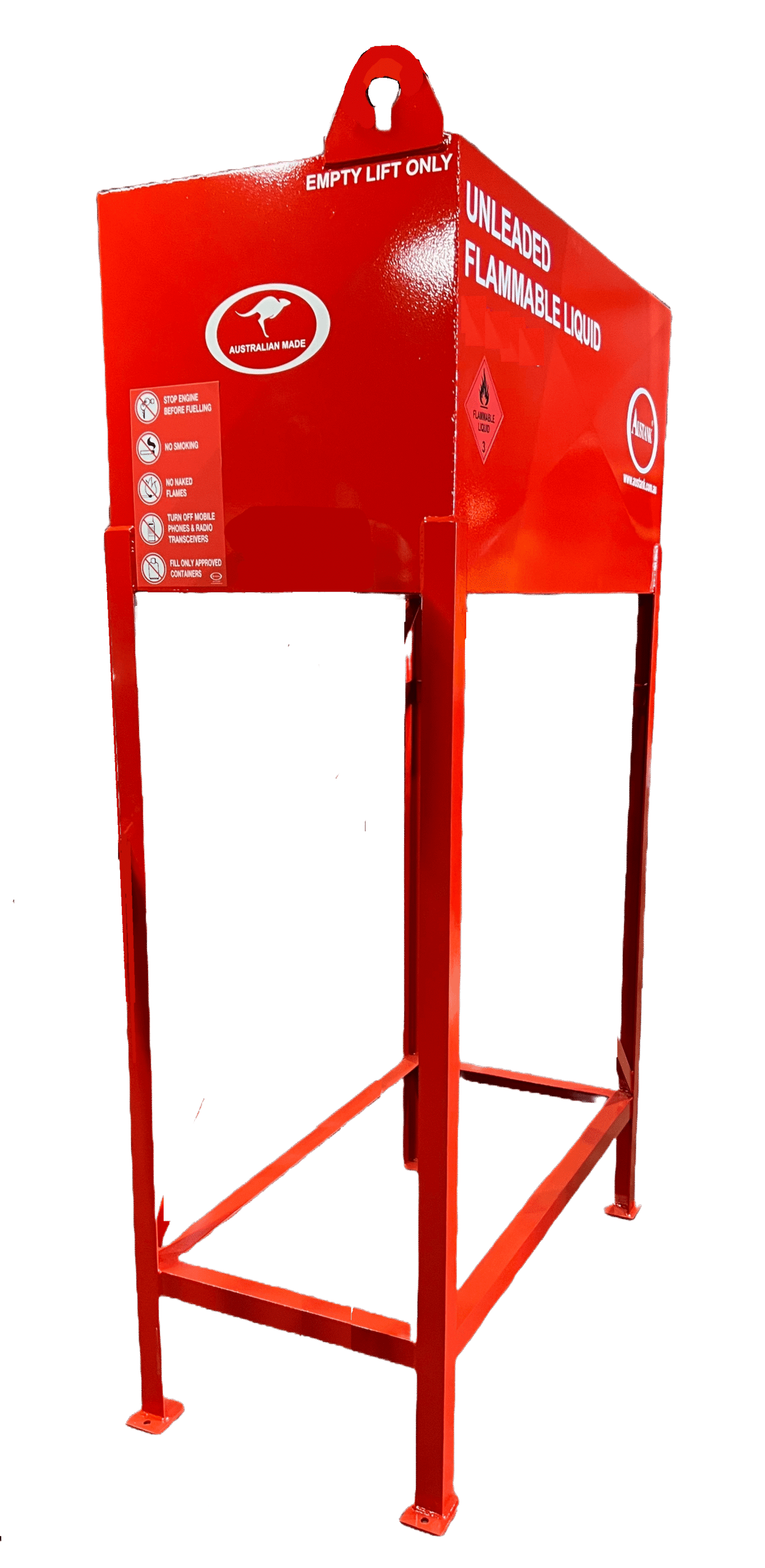 Standard Rectangular Overhead tank for Petrol - higher stand-min