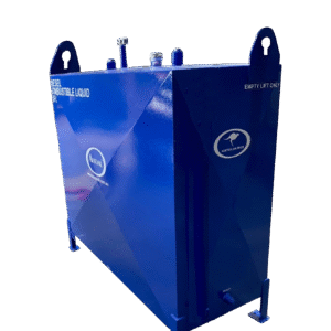 Standard Rectangular Single skin tank for Diesel, Short leg 150mm Size - 1000