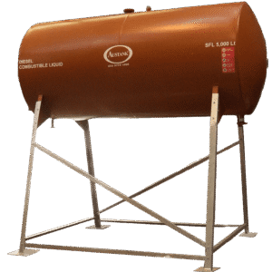 Standard Rectangular Overhead tank for Petrol, Stand 1.8m - Size - 2500Lt
