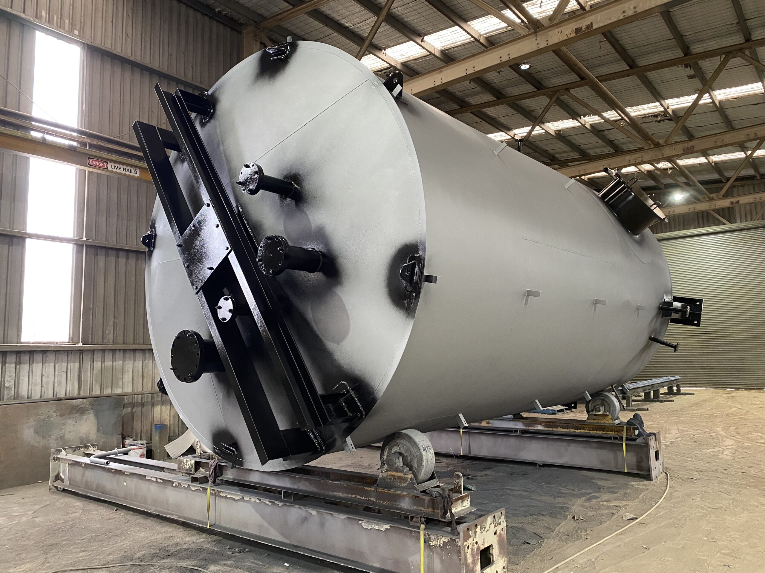 Downer 60kl Bitumen, agitator support