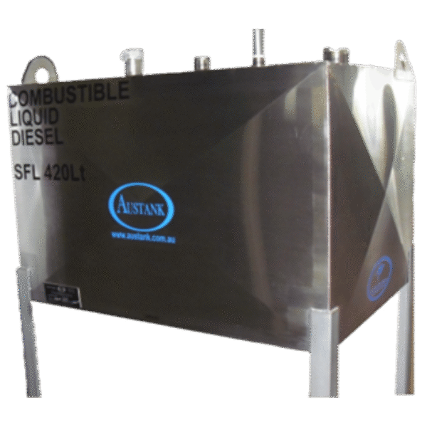 Rectangular Self bunded/Double walled Customised stainless steel tank for Diesel/Oil/Chemical/Water
