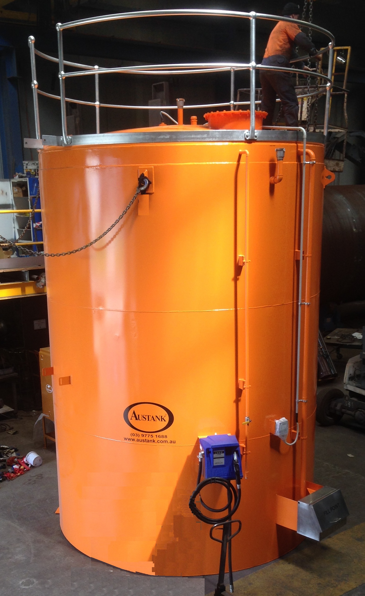 40kl SB Vertical Diesel Tank - Copy